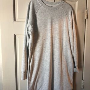 NWOT Athleta Sweatshirt Dress. Size Medium Tall